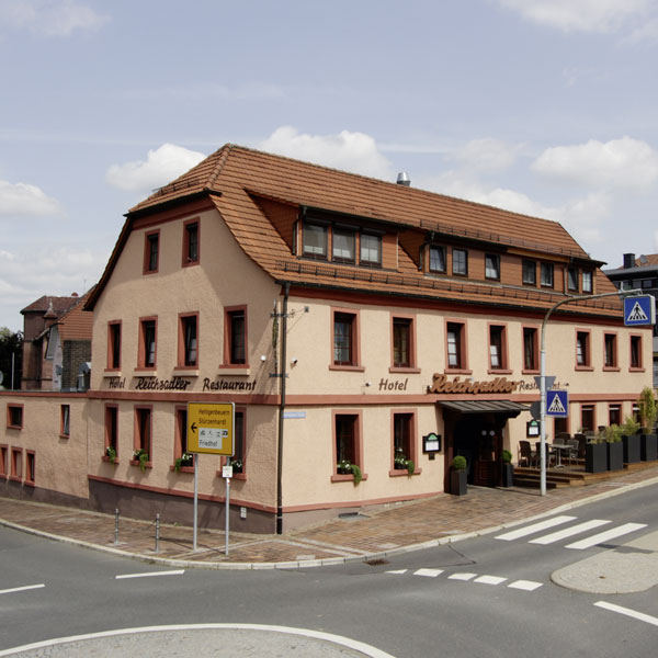 Au&szlig;enansicht Hotel Reichsadler